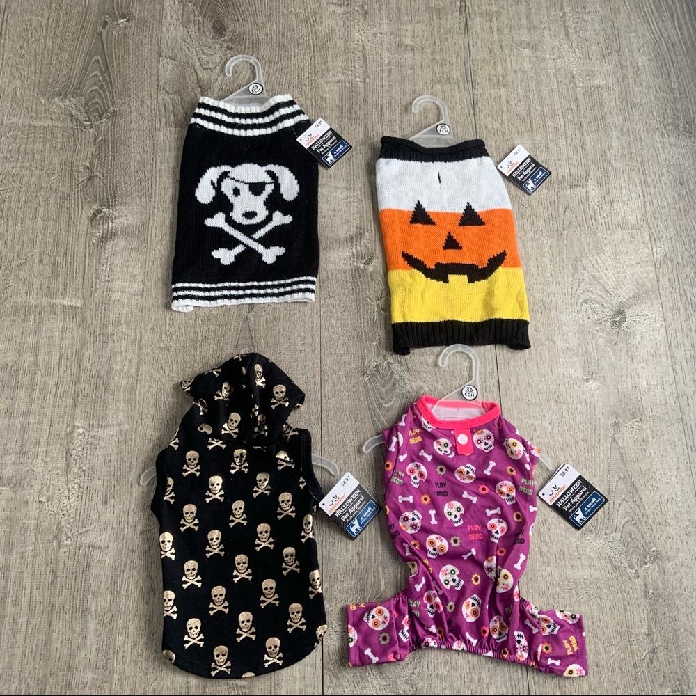 NWT Dog Halloween Clothes XS Bundle